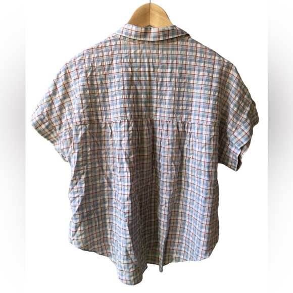 NWT Madewell Women’s Cotton Button Up Shirt - Picture 2 of 7